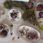 Oval cocktail tray | Offwhite