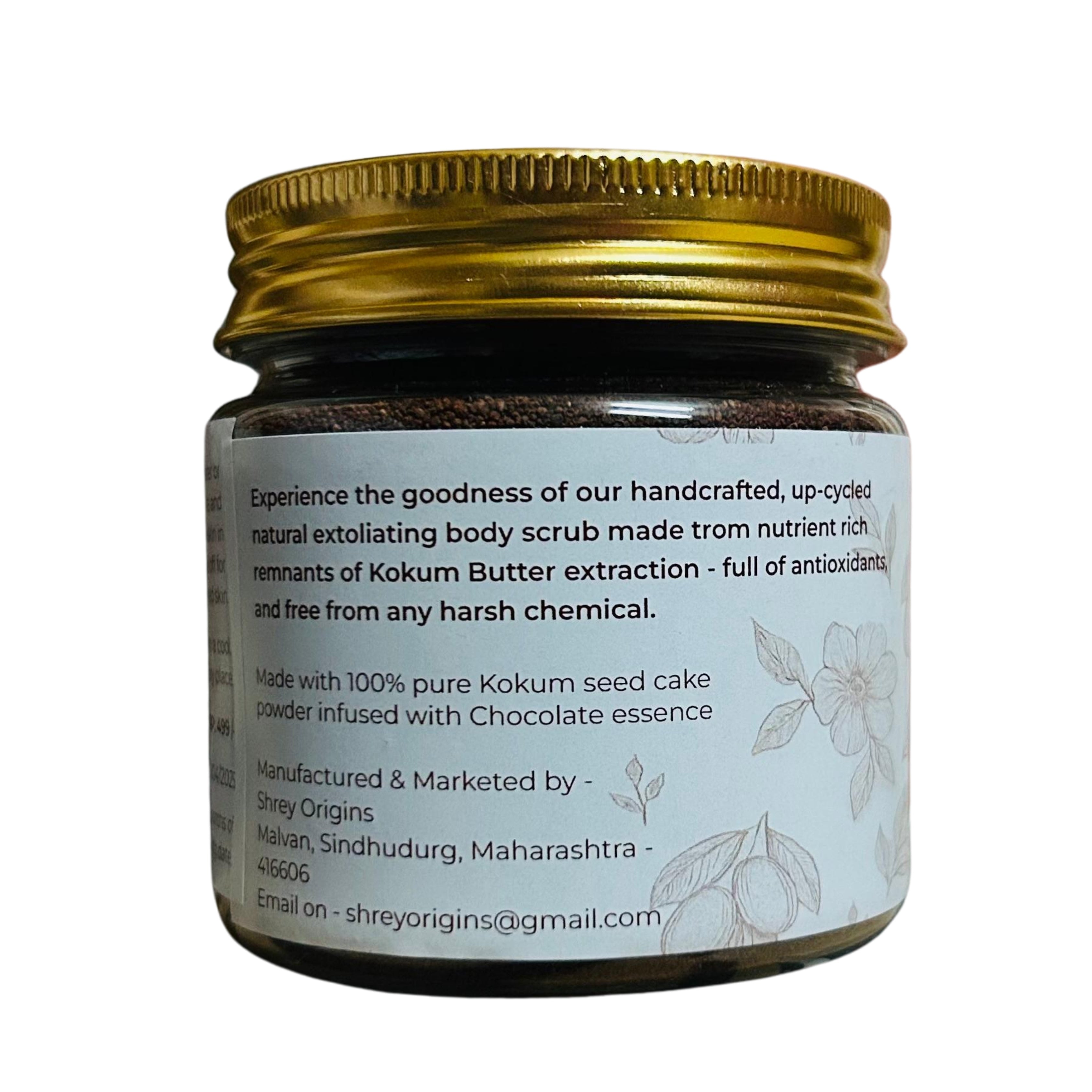 Kokum Body Scrub with Chocolate Touch