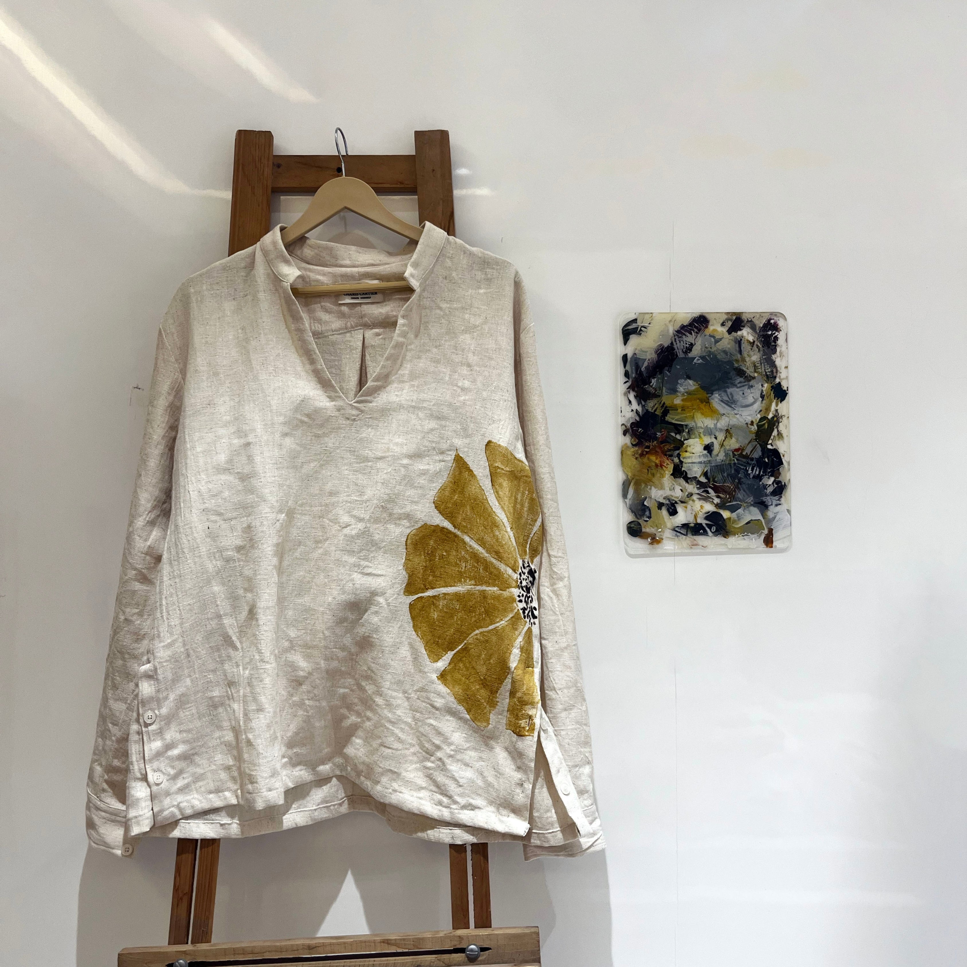 Organic cotton Handpainted kurta