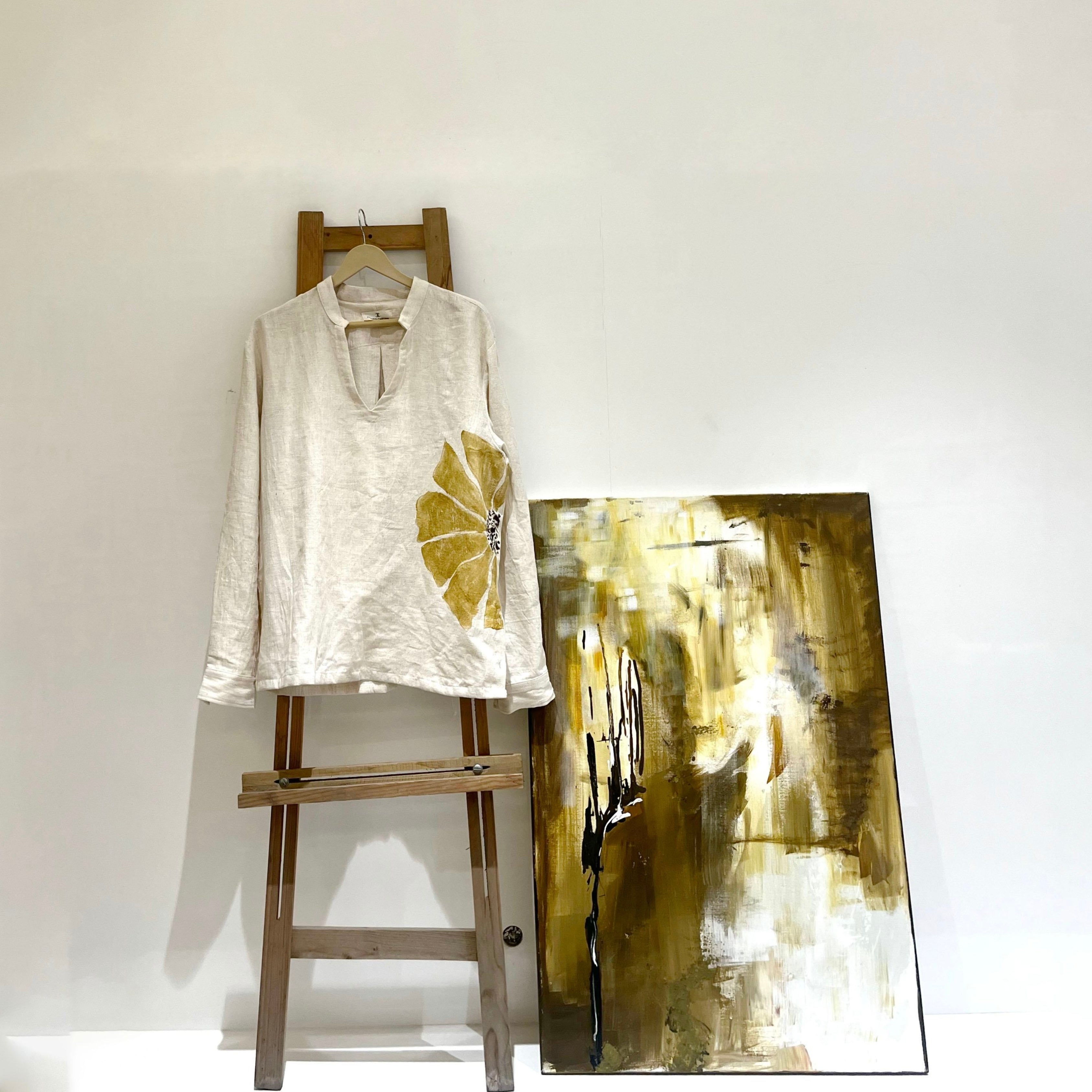 Organic cotton Handpainted kurta