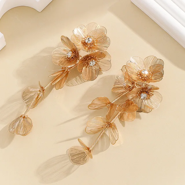 Blossom Cascade Statement Earrings