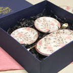 Dreamy floral teaplates