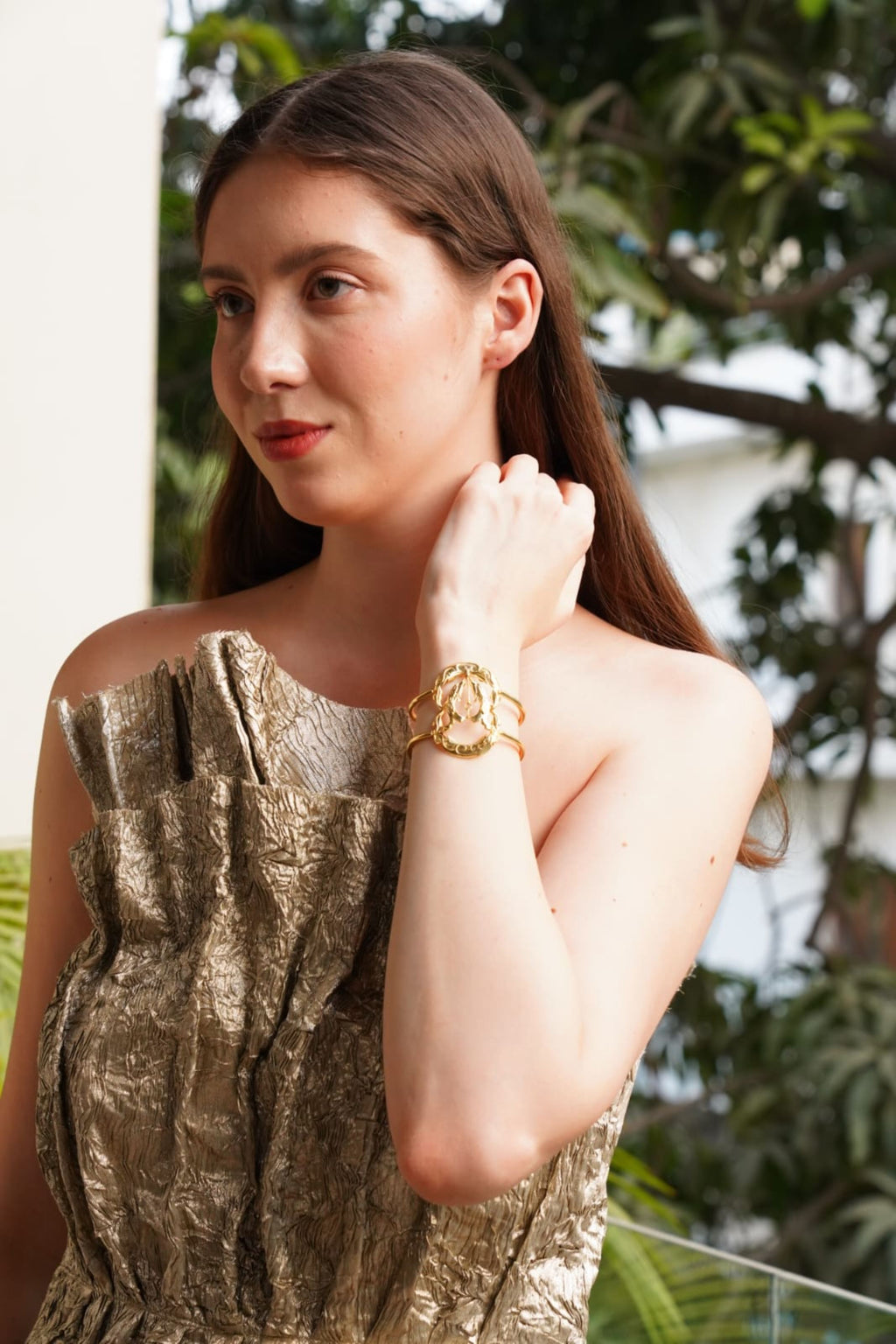 FISH BRACELET HALF METAL