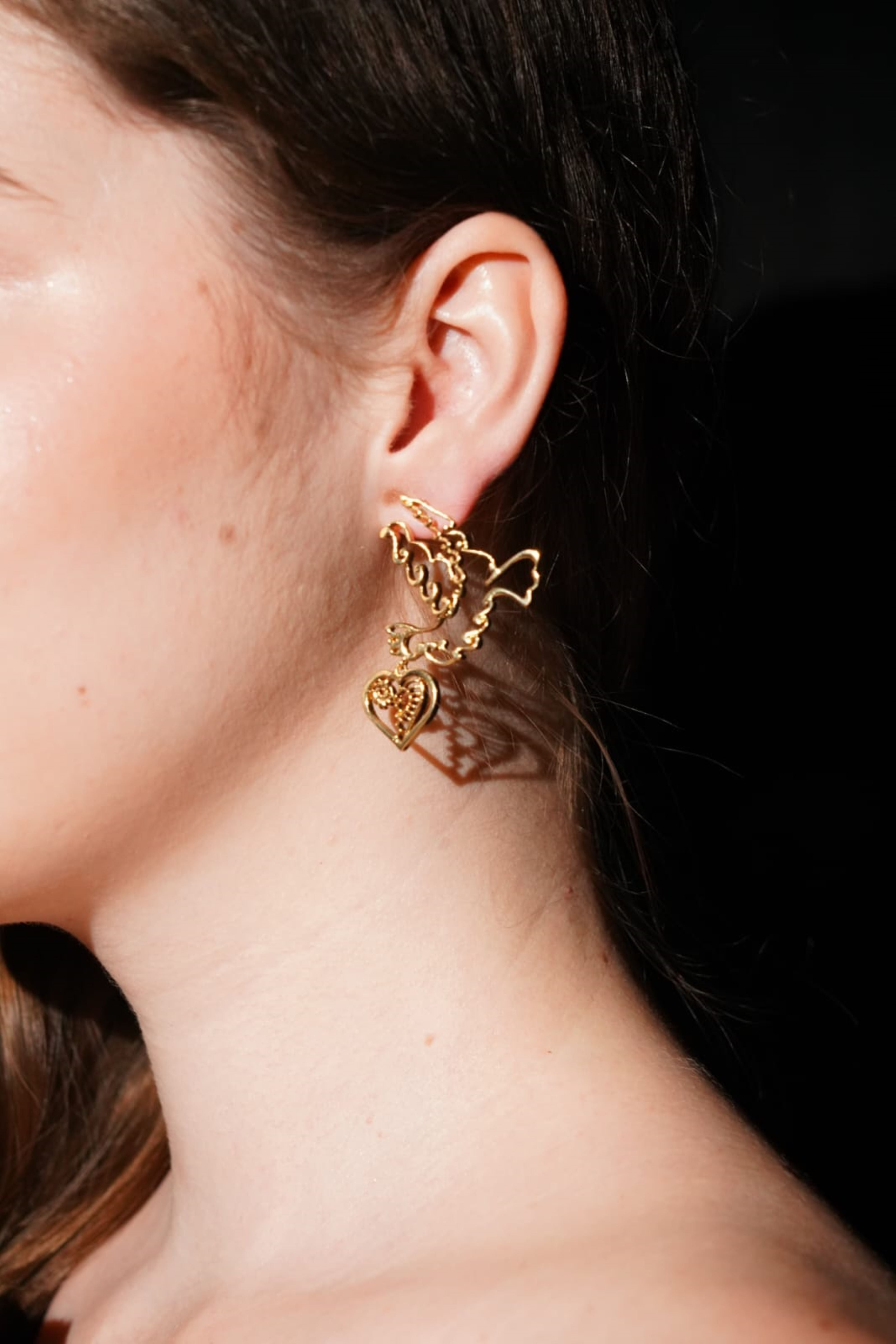 HEART HANDLE EARRINGS