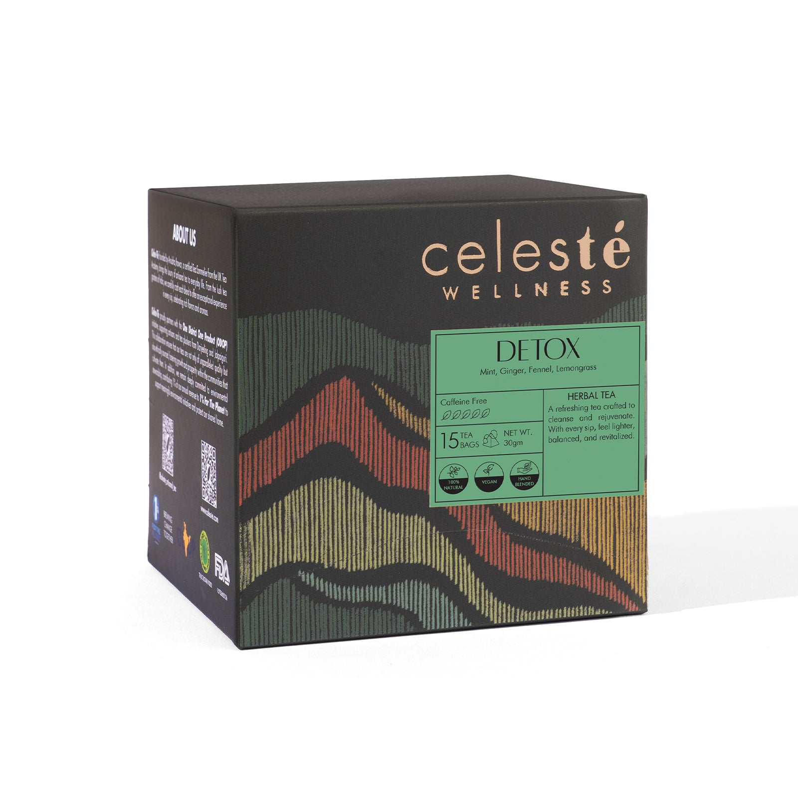 Celeste Detox, Ginger Mint Tea