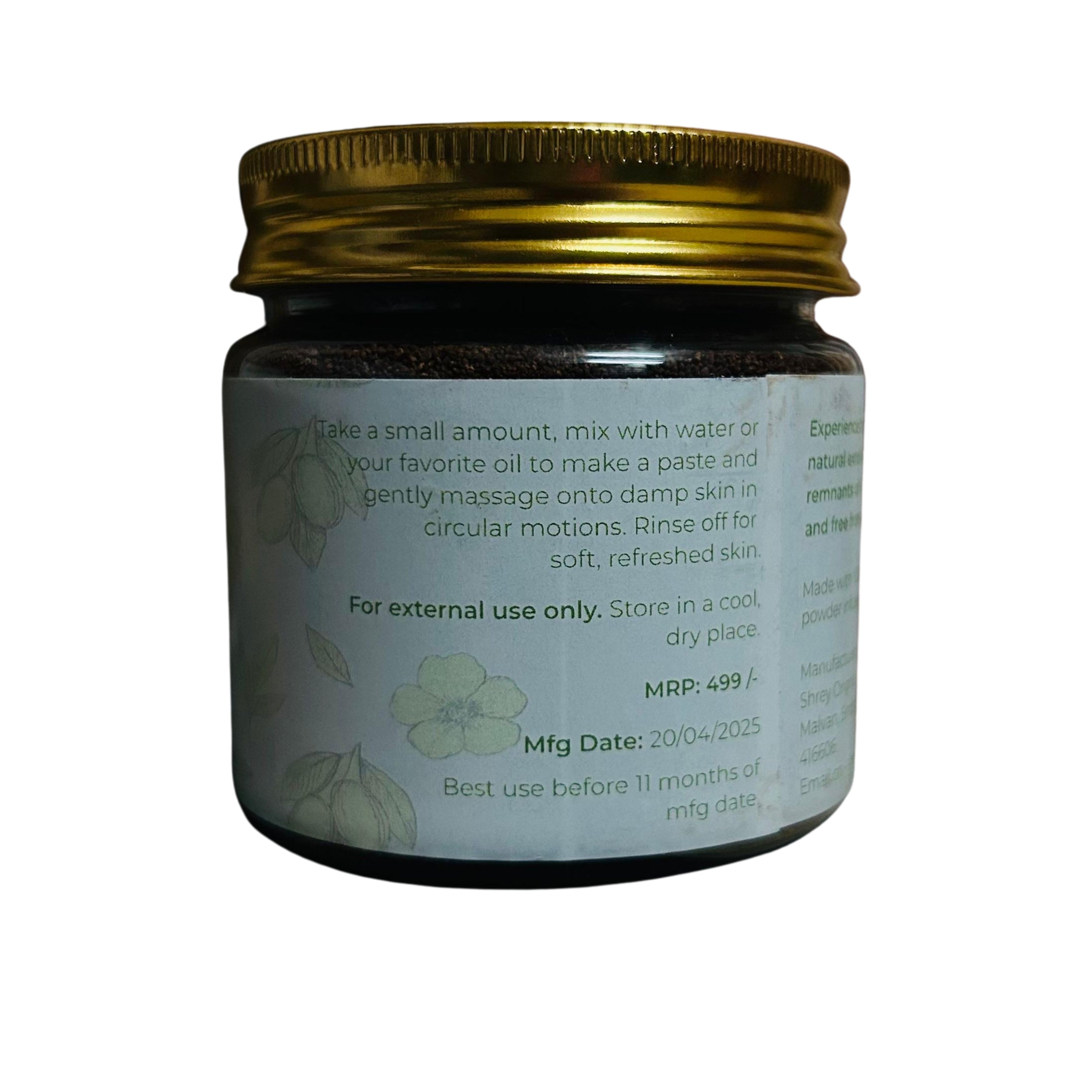 Kokum Body Scrub with Peppermint Touch