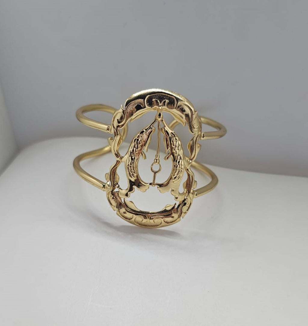 FISH BRACELET HALF METAL