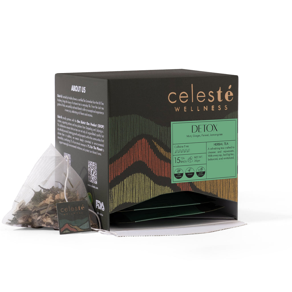 Celeste Detox, Ginger Mint Tea