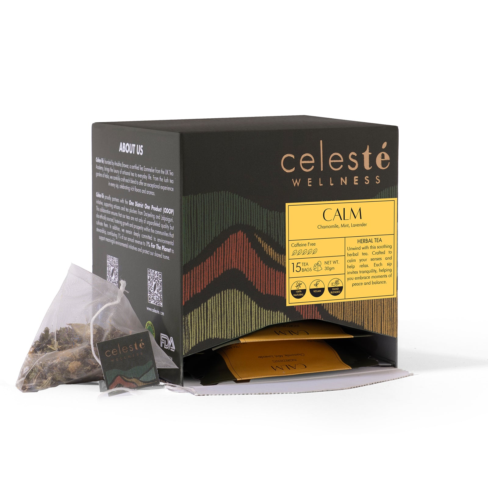Celeste Calm, Lavender Chamomile Tea