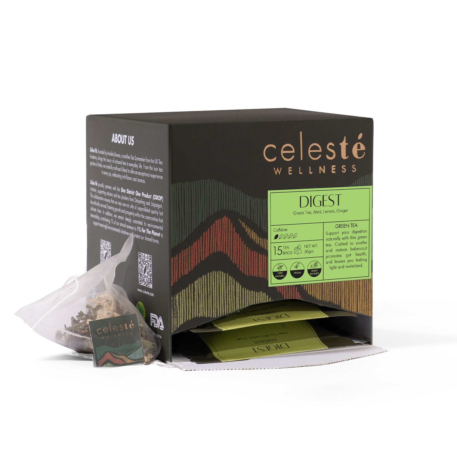 Celeste Diest, Ginger Mint Tea