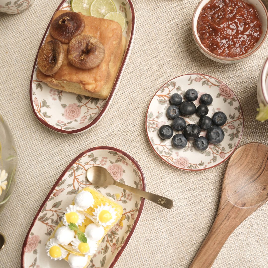Oval cocktail tray | Peony