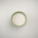 Stoneware Candle | 450g | Green | 3 wick