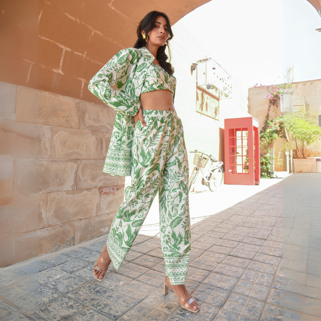 Verdant Whisper – Co-ord Set