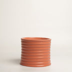 Stoneware Candle | 450g | Orange | 3 wick