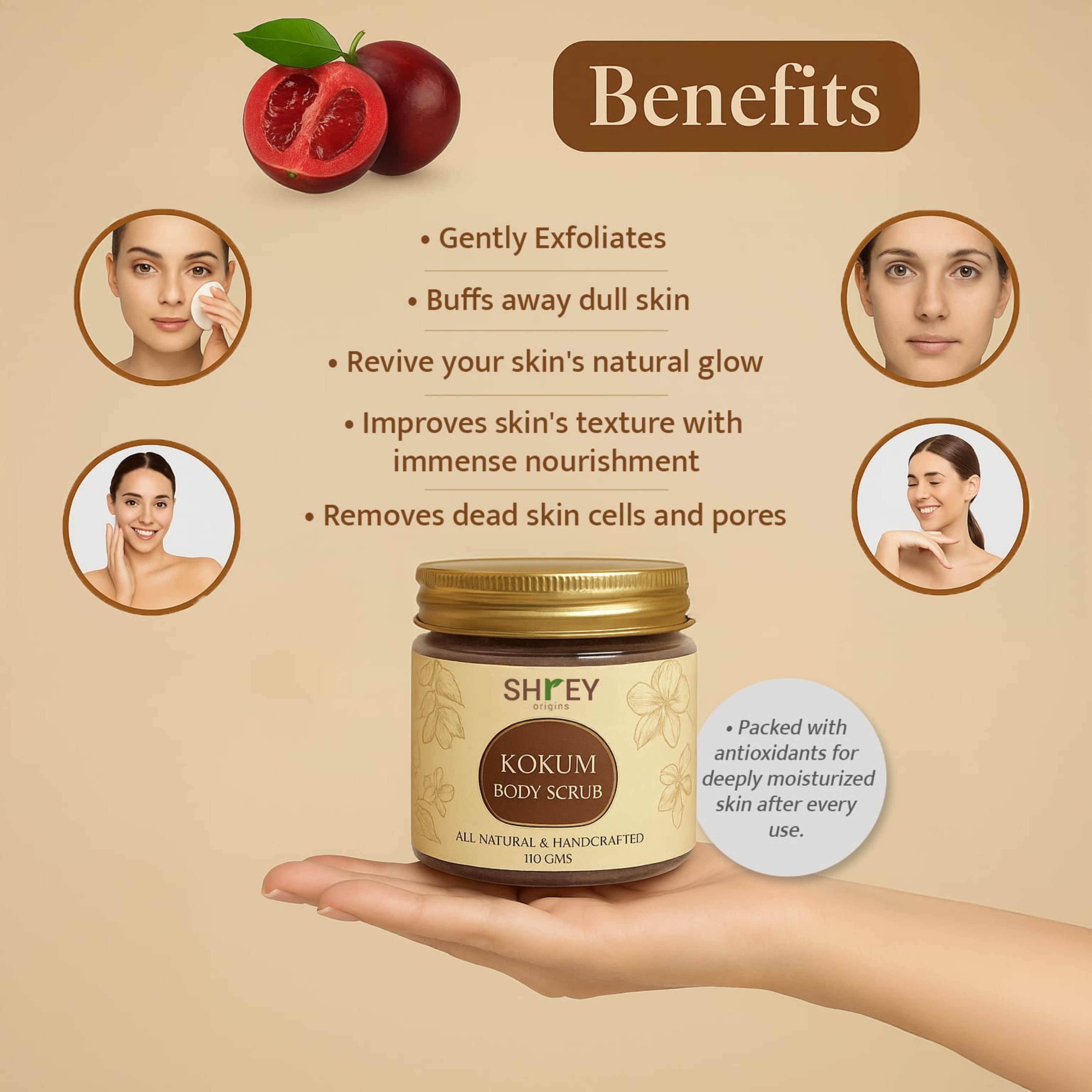Kokum Body Scrub