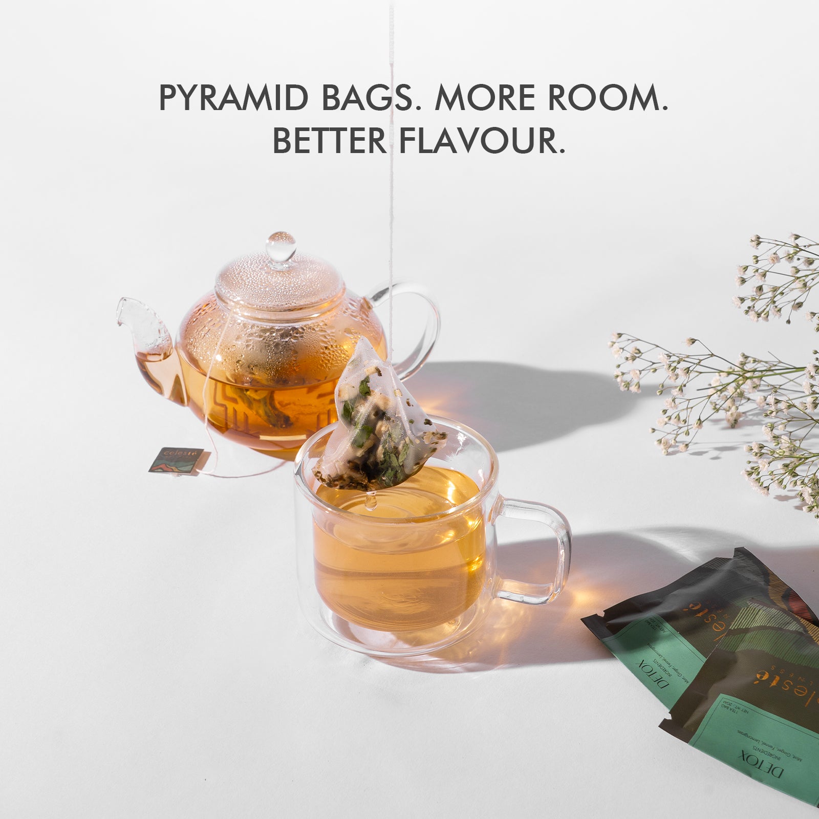 Celeste Detox, Ginger Mint Tea