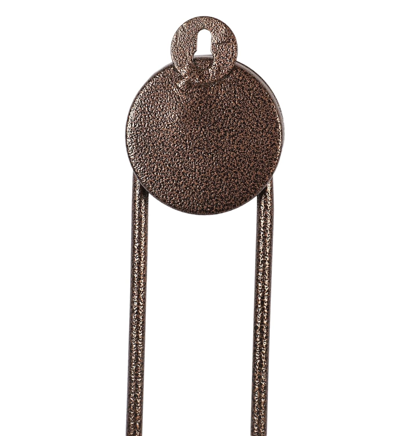 Amaya Decors Brown Textured Round Clock