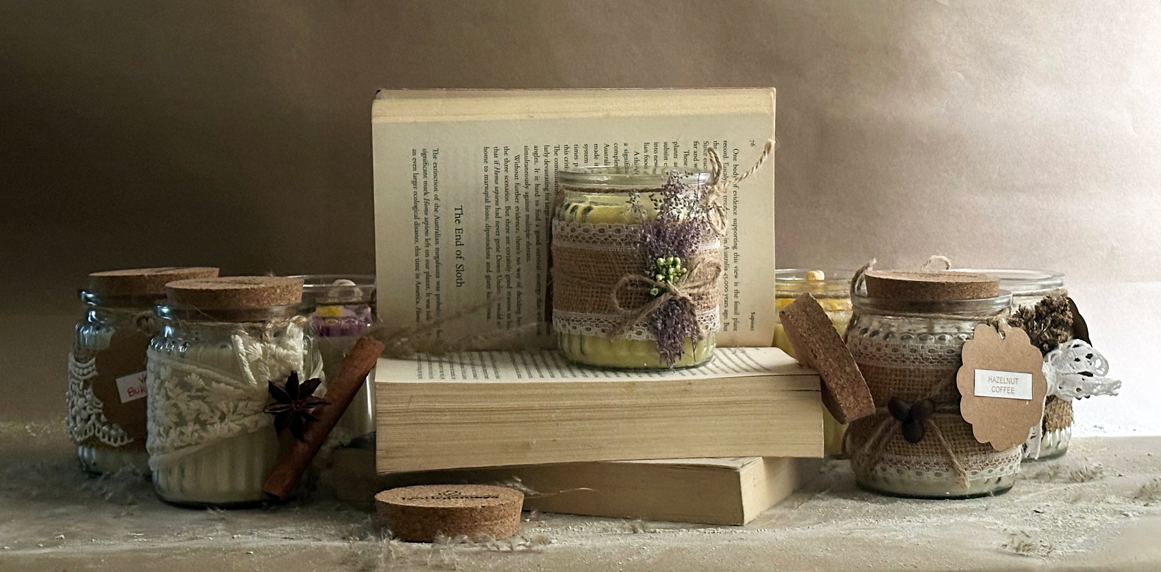 Hazelnut Coffee Scented Candle