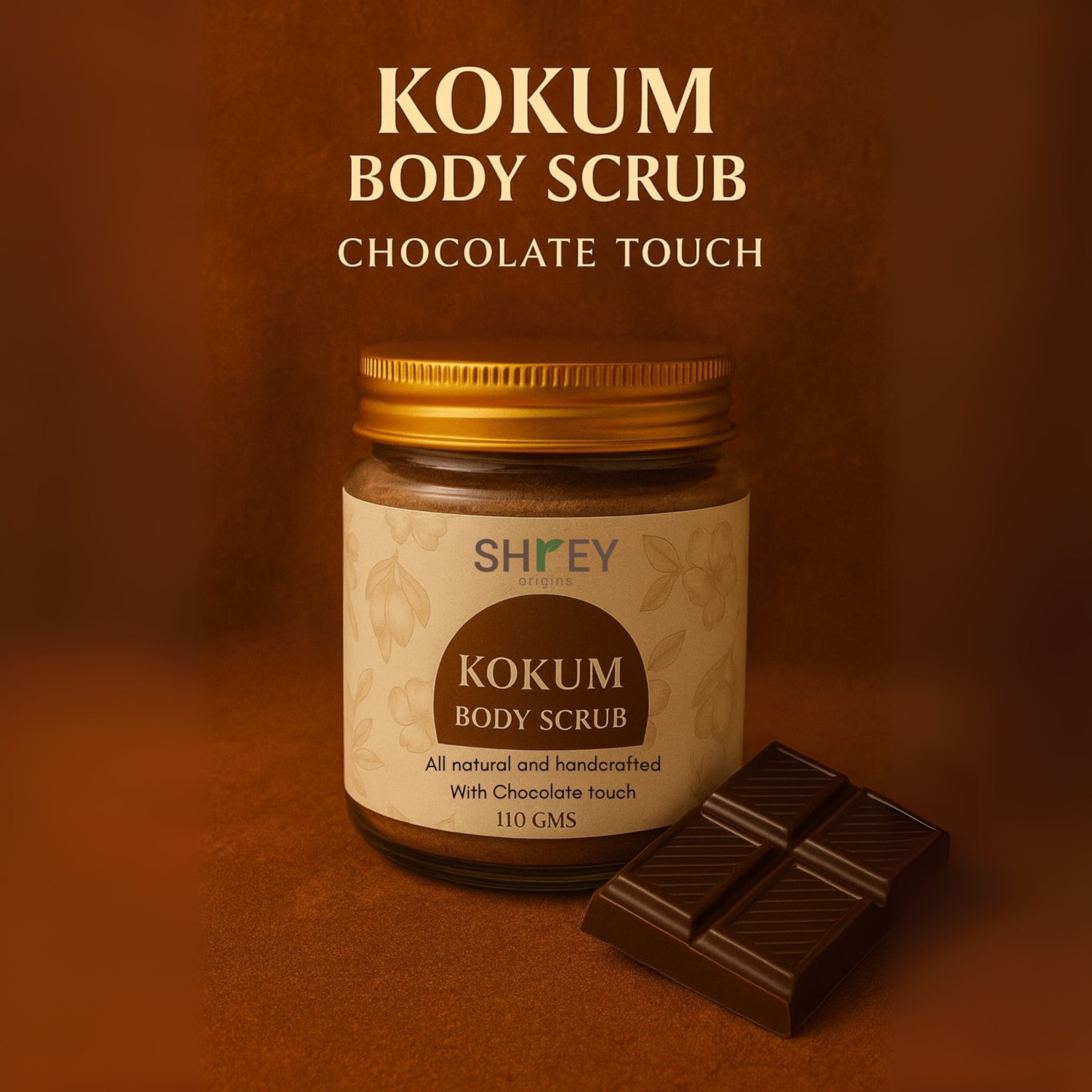Kokum Body Scrub with Chocolate Touch