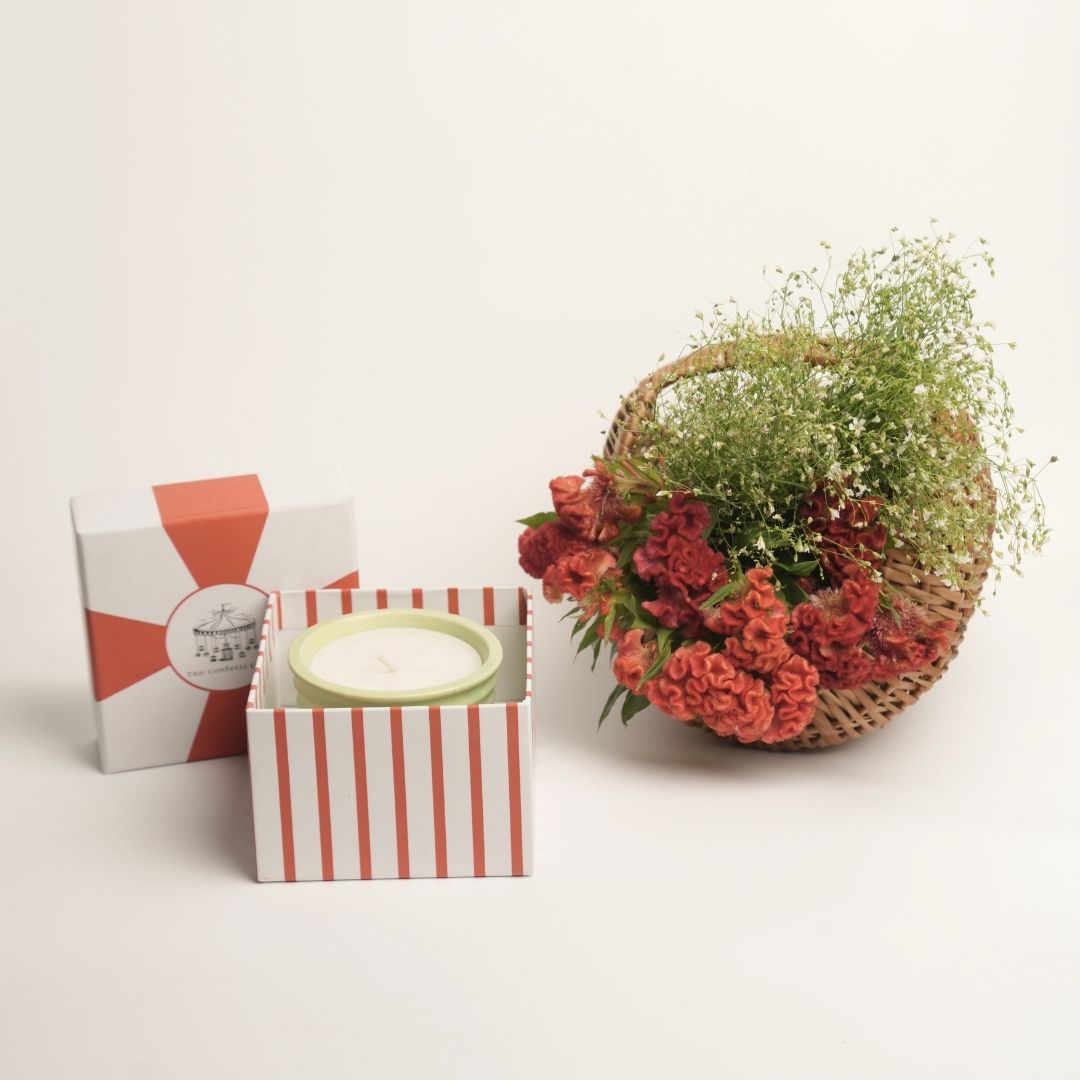 Peony soy wax candle | 180g