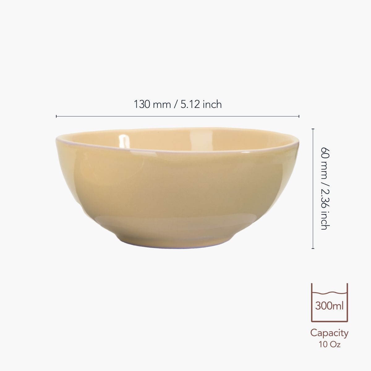Abha Bowl — Set of 2 & Vana Bowl — Set of 2 — Combo