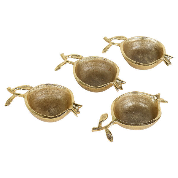 Amaya Decors Pomegranate Shape Dry Fruits Bowl Set of 4