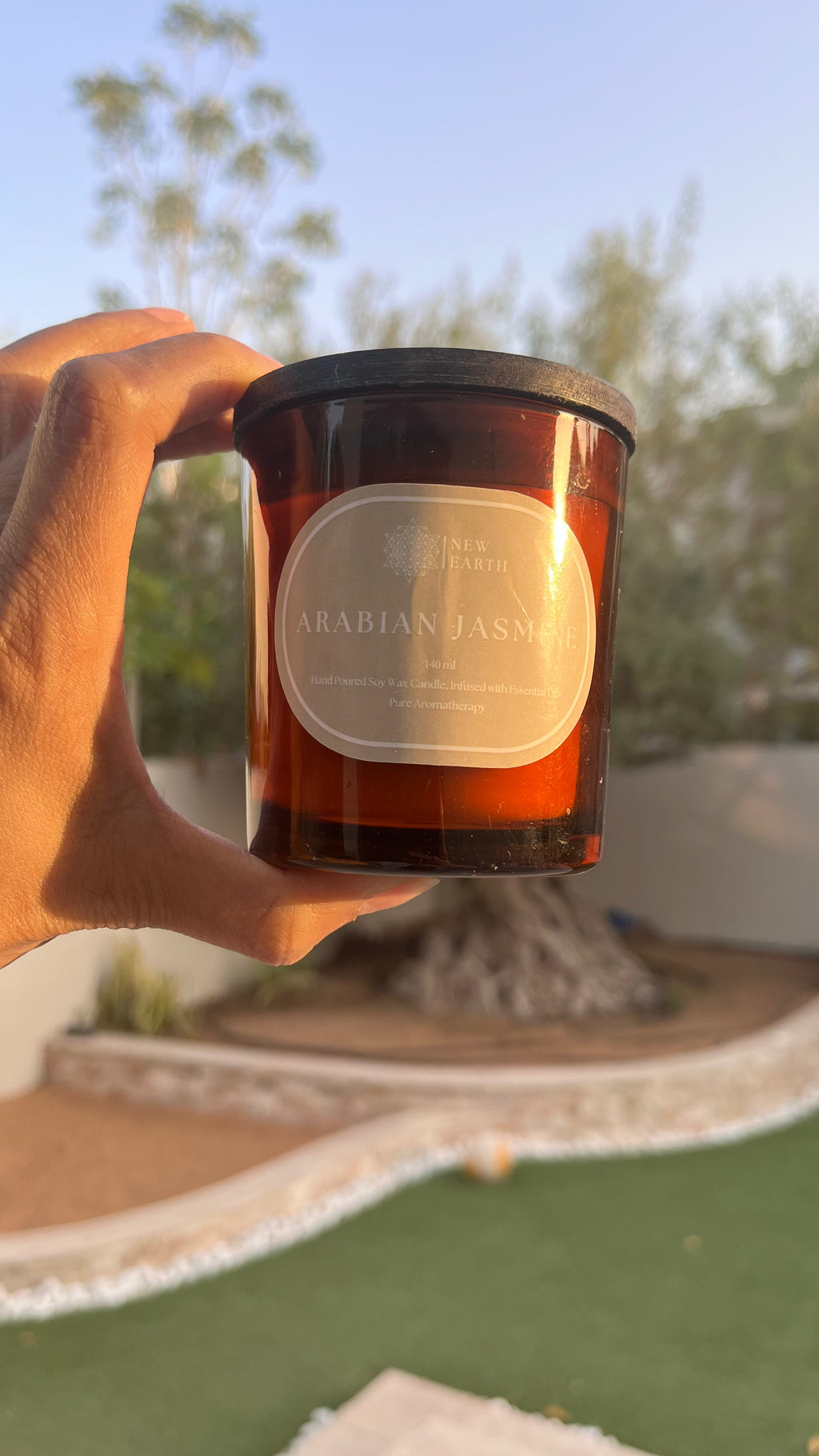 Arabiaan Jasmine Large Candle