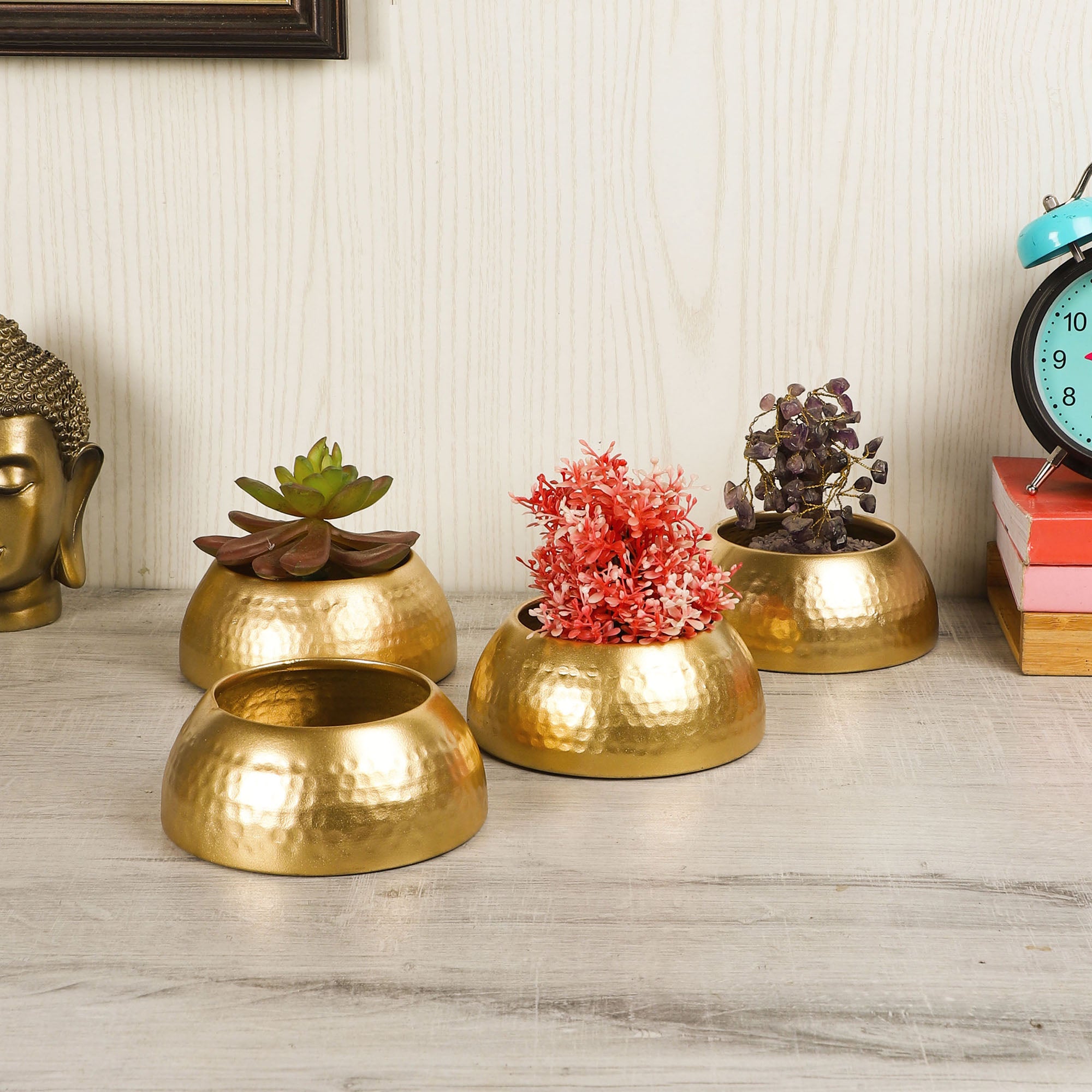 Amaya Decors Bowl Planter Set of 4