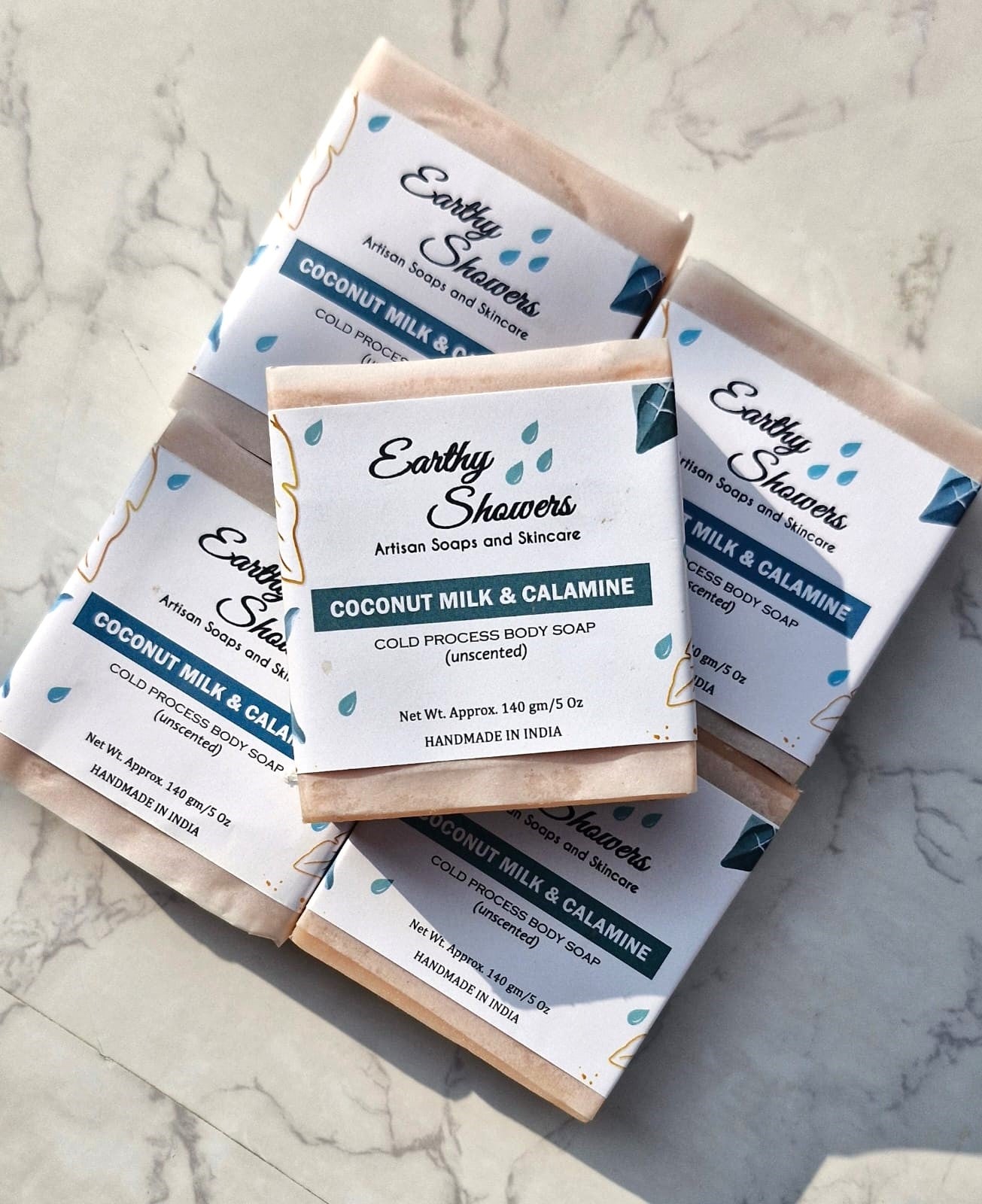 Coconut Milk and Calamine Soap