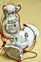 Rang Utsav Silk Handpainted Madhubani Potli