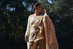 Madhubani Hand-Painted Silk Dupatta