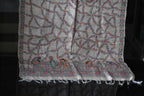 Madhubani Hand-Painted Natural Tussar Silk Dupatta