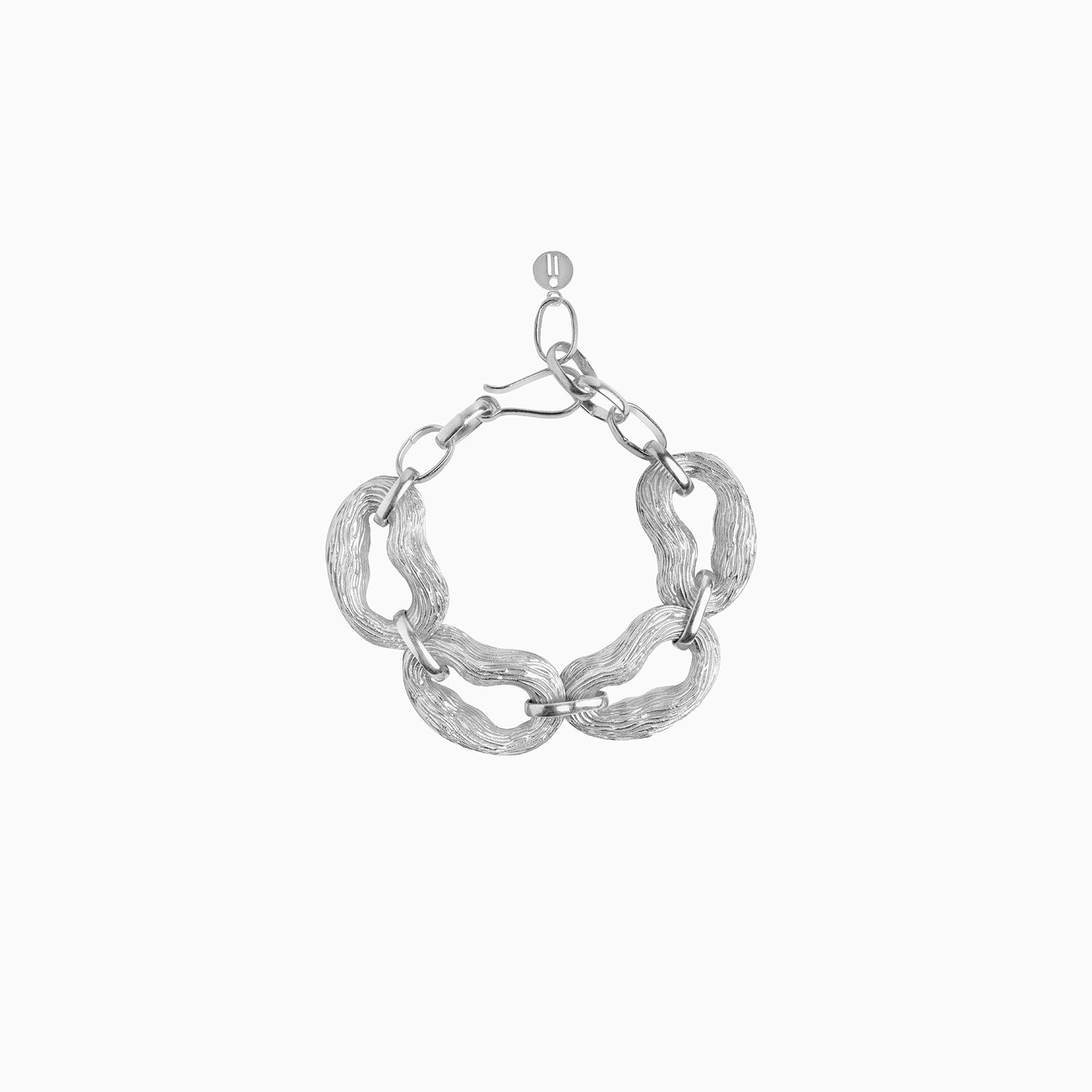 Sylvie Link Bracelet - Silver Tone