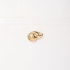 Moon Snail Brooch - Gold Tone