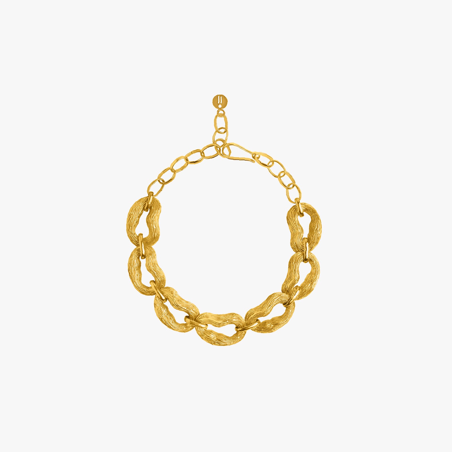 Sylvie Link Necklace - Gold Tone