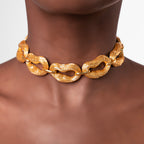 Sylvie Link Necklace - Gold Tone