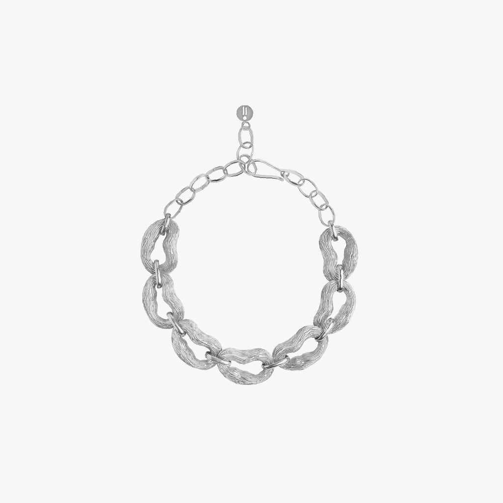 Sylvie Link Necklace - Silver Tone
