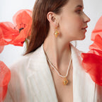 Tulip Shell Pearl Necklace