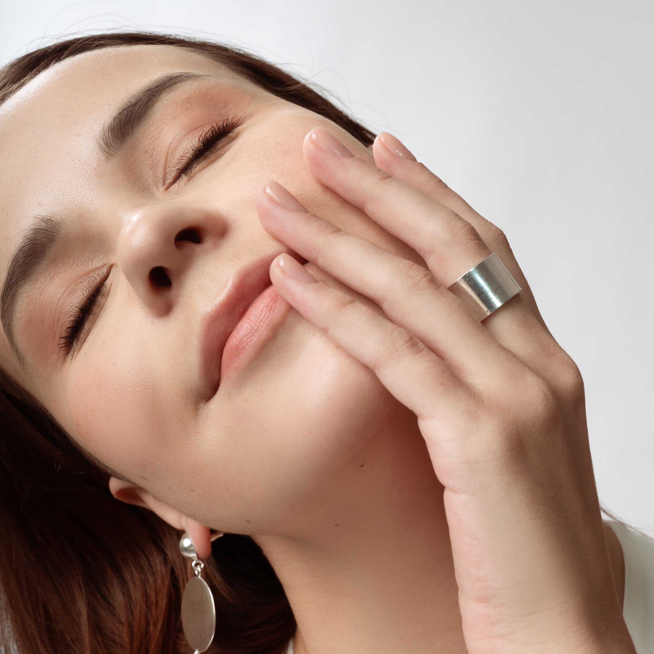 Classic Band Ring - Silver Tone