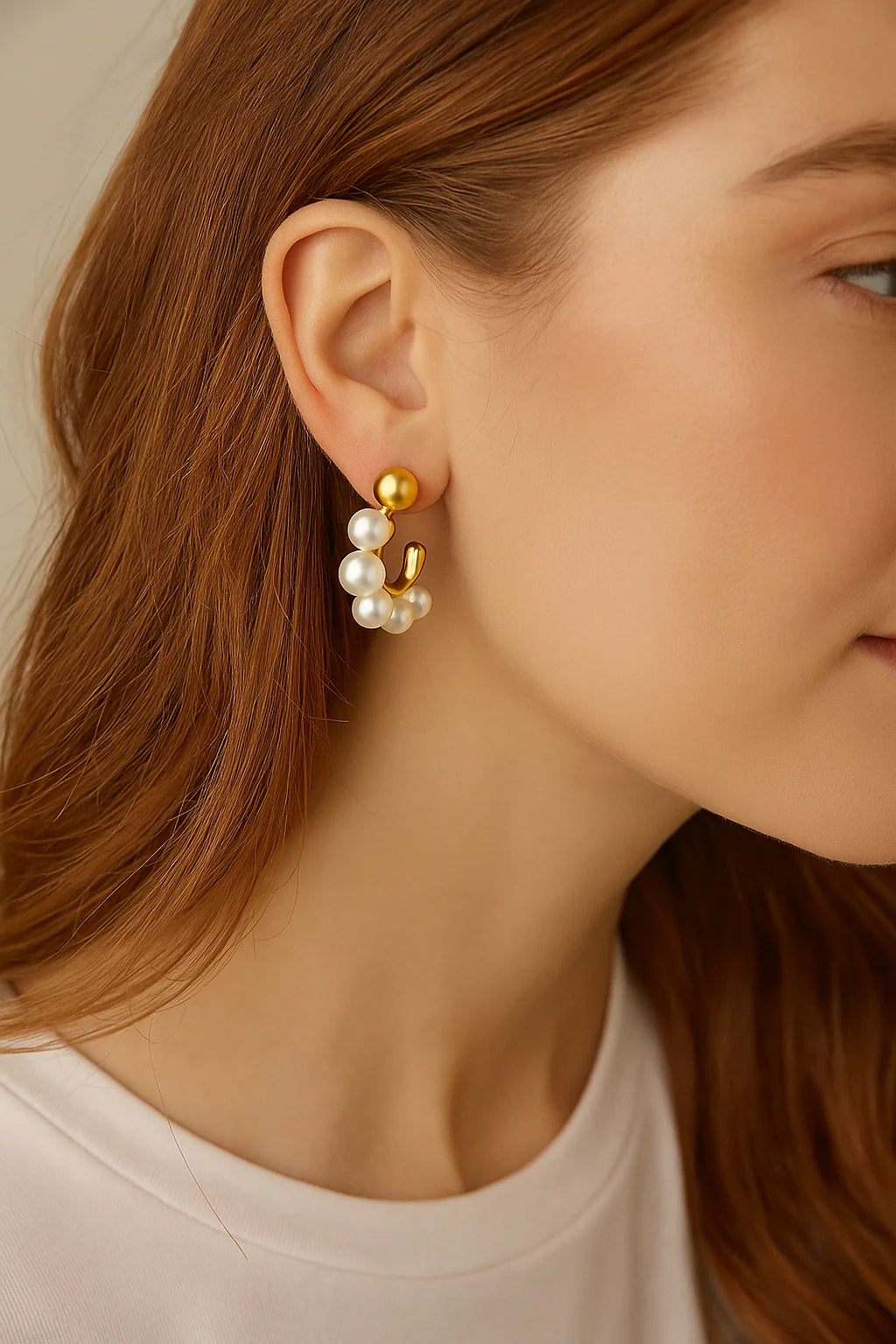 Elegant Pearl Earrings