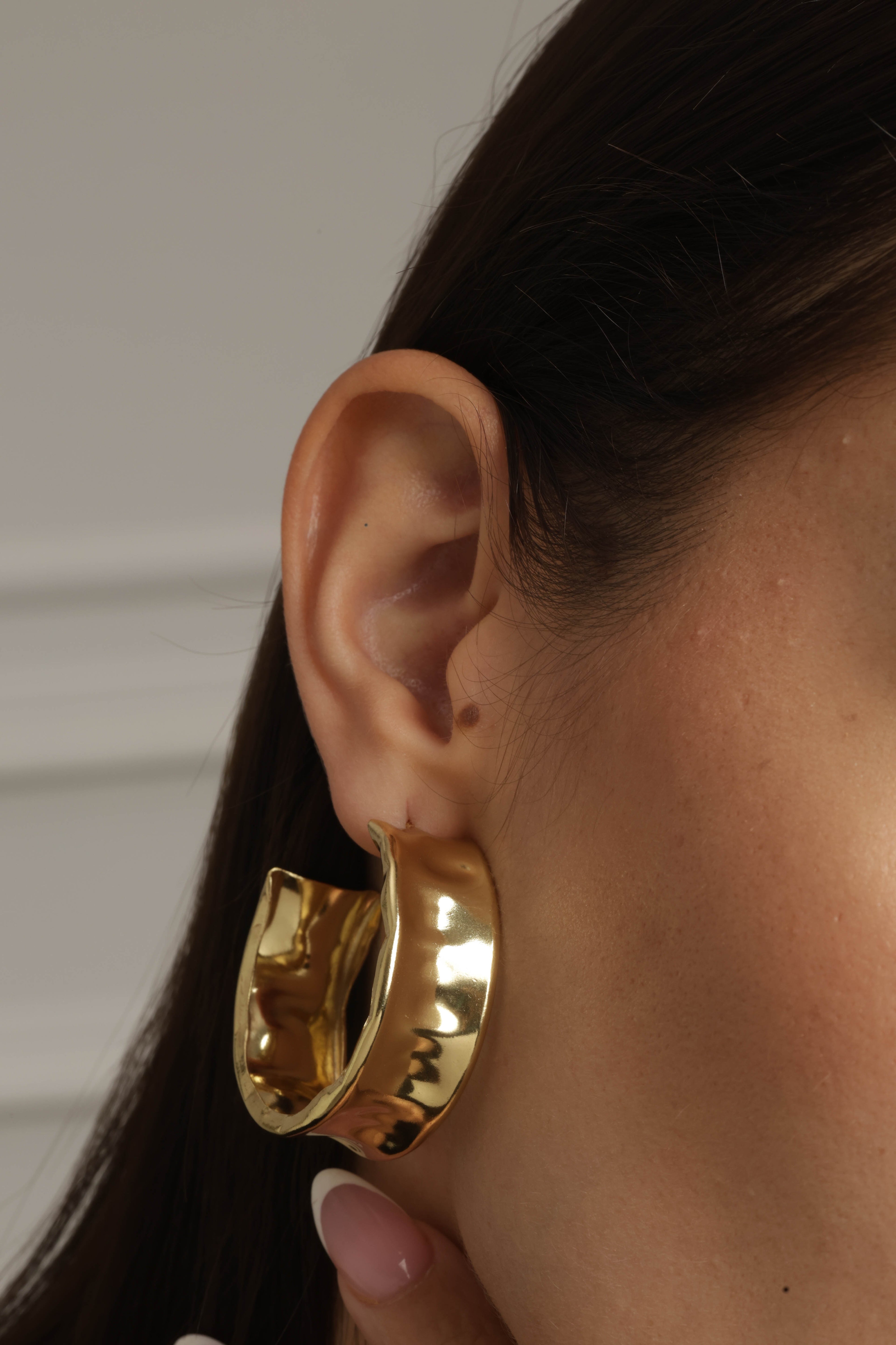 Half Hoop Earrings