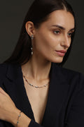 Waves Necklace With Earrings