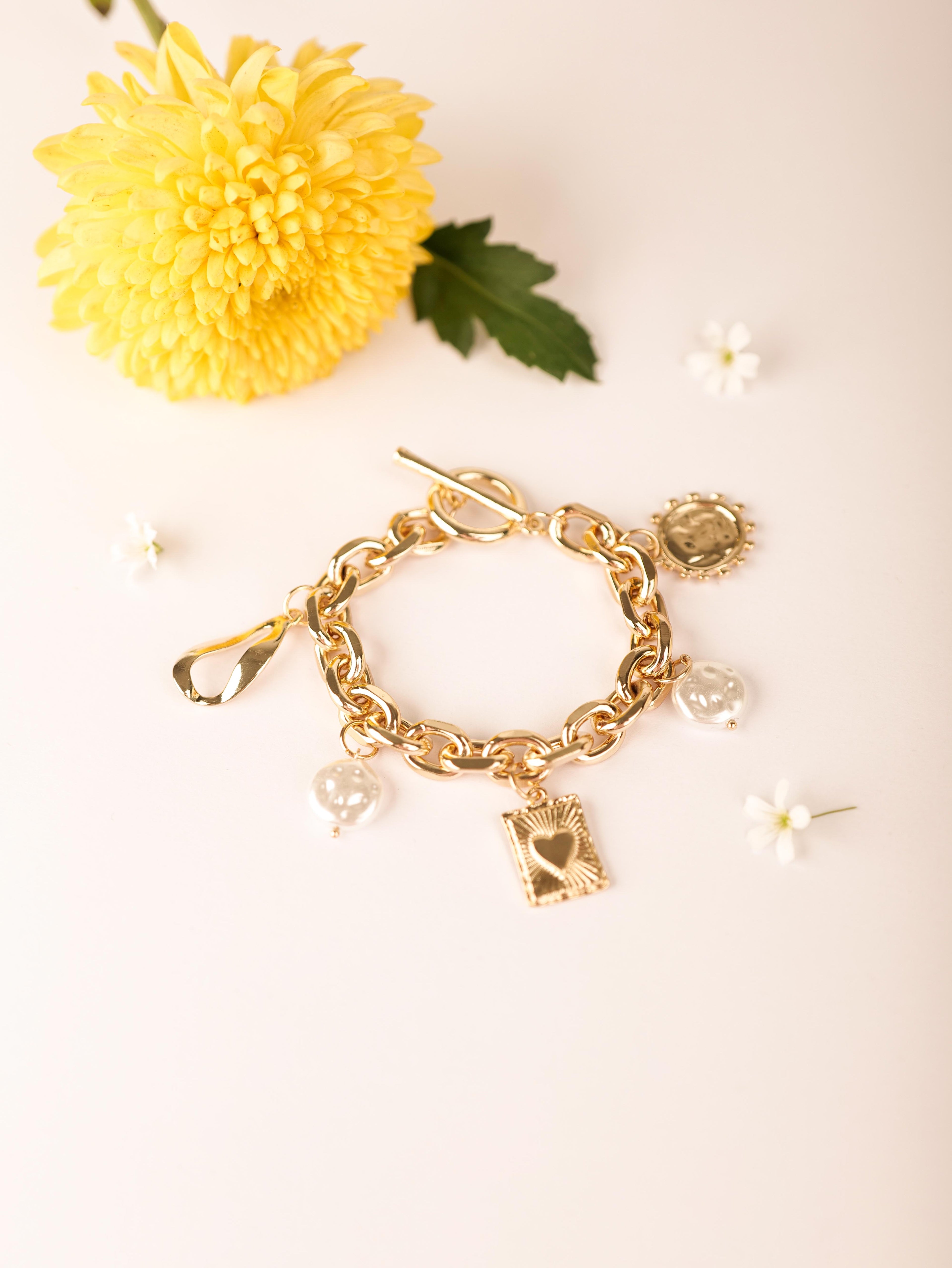 Lucky In Love Charms Bracelet