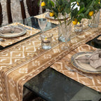 Gold Chevron Table Mat
