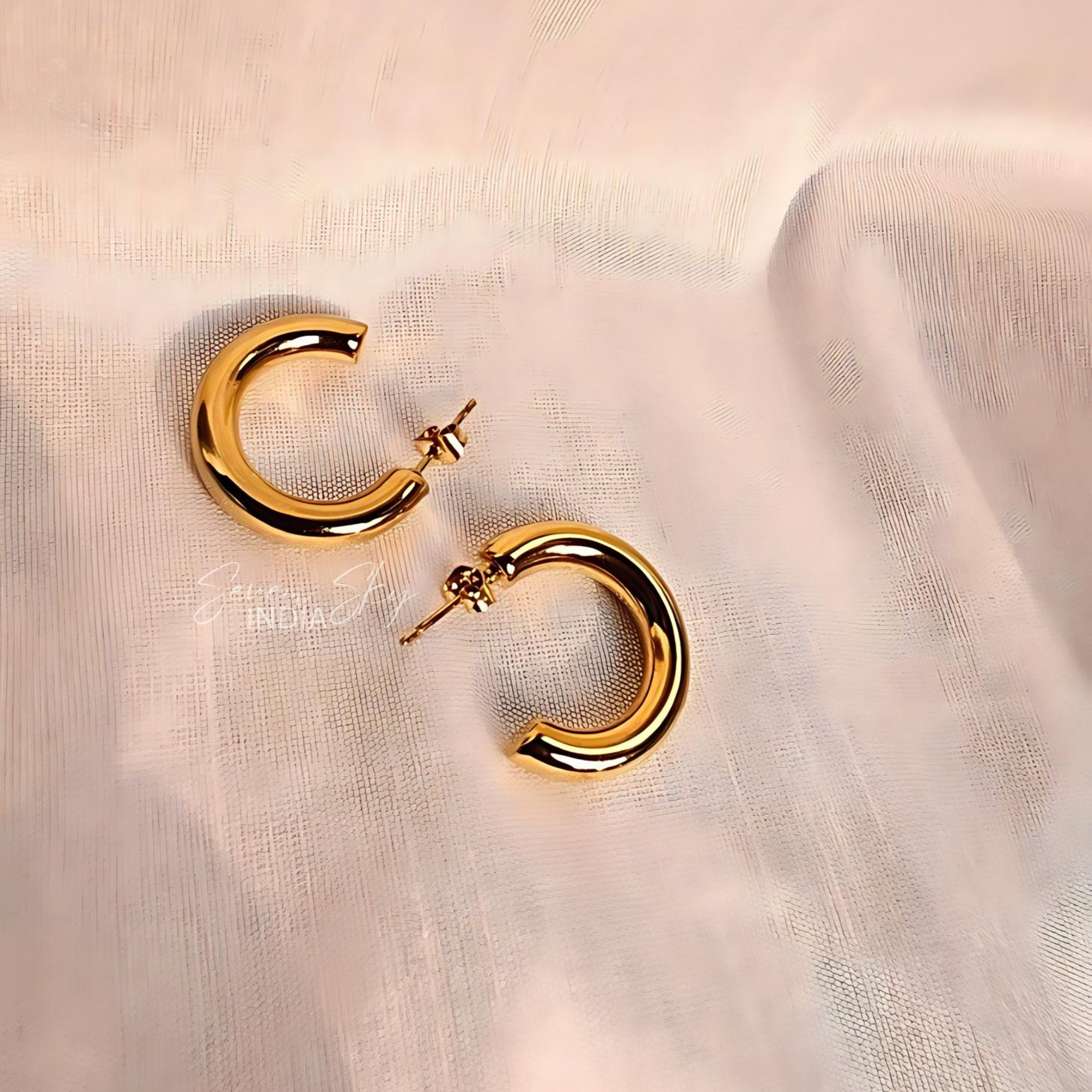 Gold Hoop Earrings