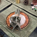 Green Stripes Table Mat
