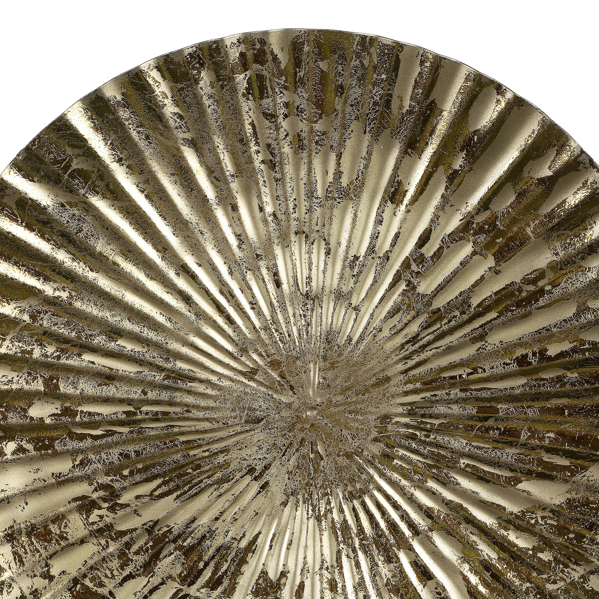 Amaya Decors Gold Foil Hammered Wall Décor Set of 3