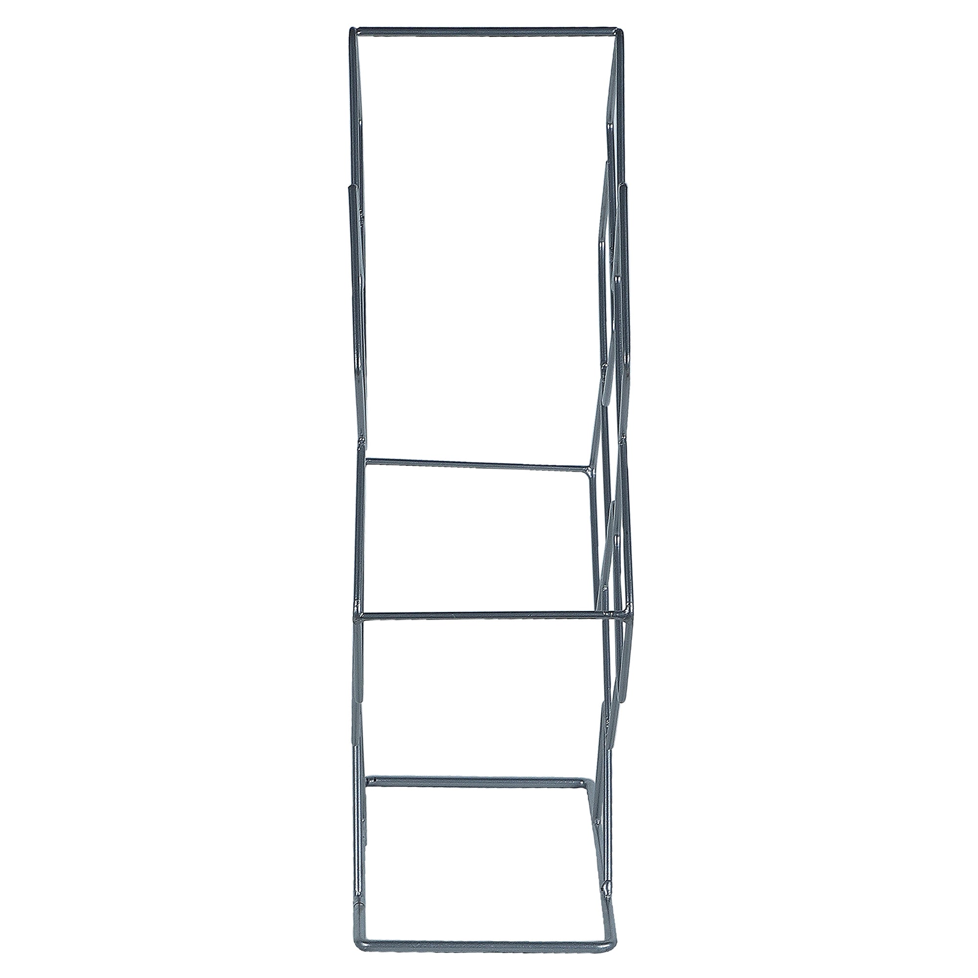 Amaya Decors Rectangular Grey Wine Rack for, 6 Bottles