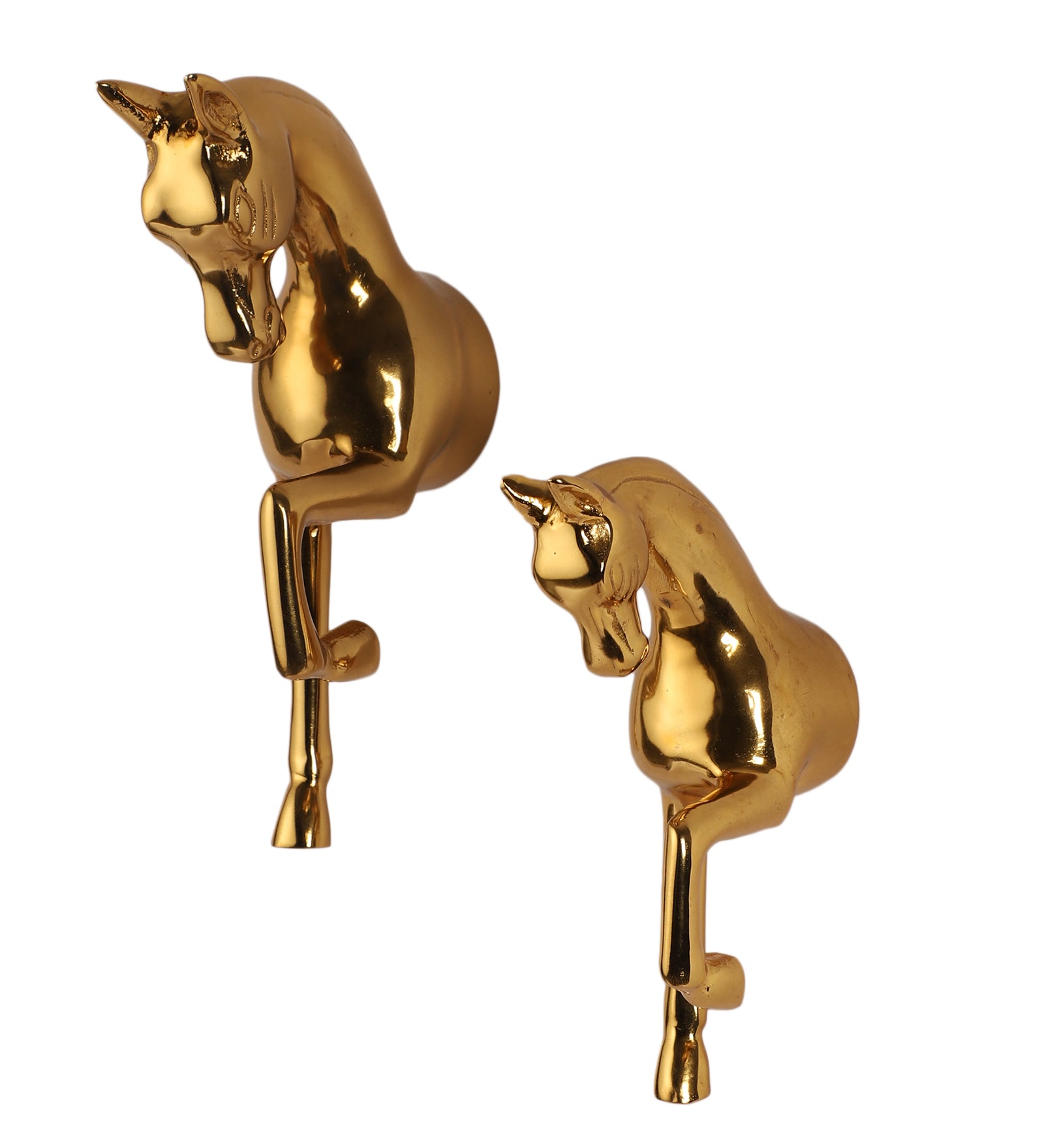 Amaya Decors Running Horses Wall Art, Set of 2