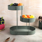 AmayaDecor's Green Textured Organizer | Green | Iron with Powder Coating Pack of 1